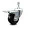 Service Caster 3.5 Inch Hard Rubber Wheel Swivel 10mm Threaded Stem Caster Total Lock Brake SCC-TSTTL20S3514-HRS-M1015 - alternate 4
